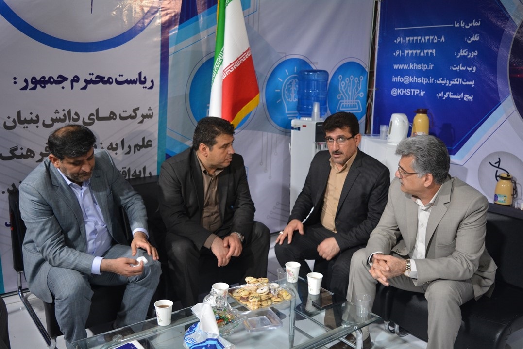 نشست رییس فن بازار ملی گاز با معاون فناوری پارک علم و فناوری خوزستان برگزار شد

